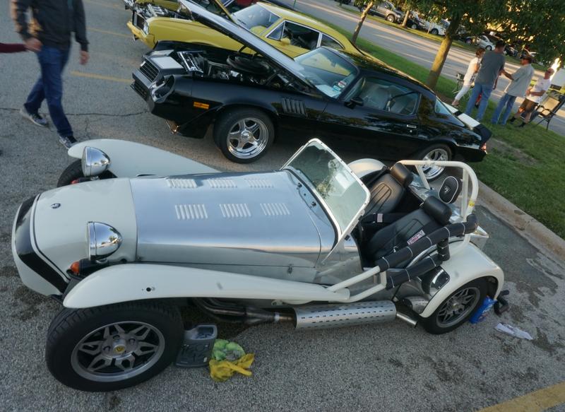Hilariously, the owner had just bought this car that morning. He had to stop and buy fluids on the way.